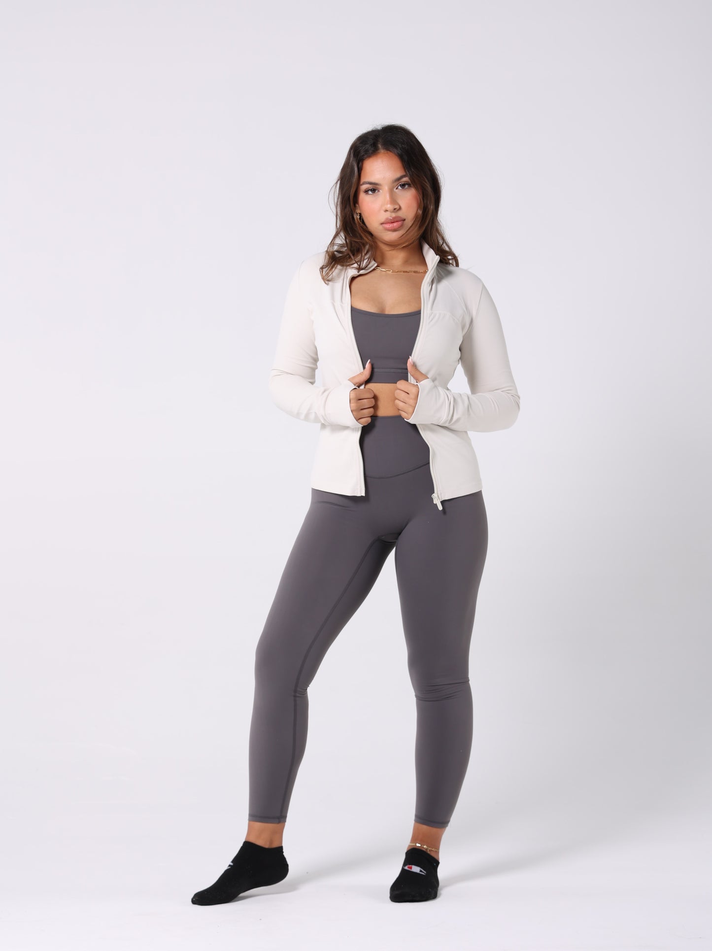 Sculpt Jacket in Cream