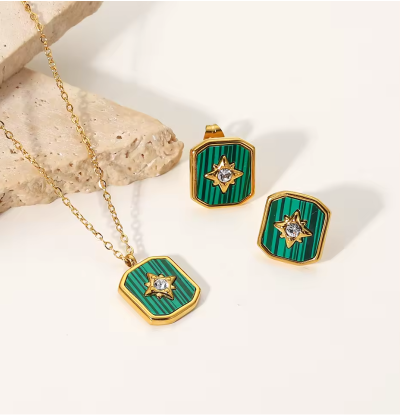 Malachite Star Set
